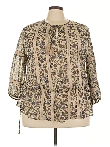 DR2 3/4 Sleeve Blouse (view 1)