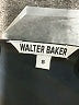 Walter Baker 100% Polyester Tie-dye Blue Cocktail Dress Size 8 - photo 7
