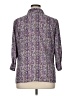 Laura Scott 100% Polyester Tweed Purple 3/4 Sleeve Blouse Size XL - photo 2