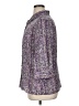 Laura Scott 100% Polyester Tweed Purple 3/4 Sleeve Blouse Size XL - photo 5