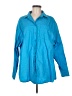 Assorted Brands 100% Cotton Teal 3/4 Sleeve Button-Down Shirt Size M - photo 1