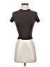 Unbranded Brown Short Sleeve Turtleneck Size XS - photo 1