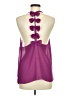 Millau 100% Polyester Purple Sleeveless Blouse Size M - photo 2