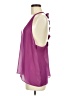 Millau 100% Polyester Purple Sleeveless Blouse Size M - photo 5
