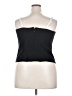 Torrid 100% Polyester Black Sleeveless Blouse Size 2X Plus (2) - photo 2