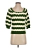 THML Chevron-herringbone Green Pullover Sweater Size XS - photo 1