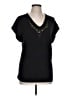 DKNYC Black Short Sleeve Top Size L (estimated) - photo 1