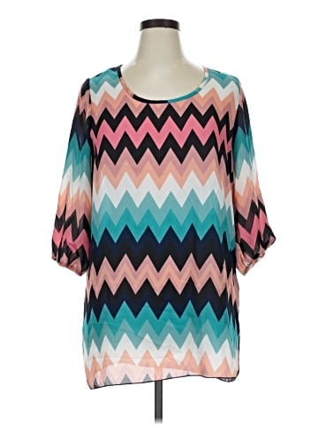 rue21 3/4 Sleeve Blouse (view 1)
