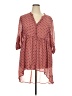 Torrid 100% Polyester Burgundy Casual Dress Size 2X Plus (2) - photo 1
