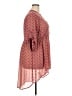 Torrid 100% Polyester Burgundy Casual Dress Size 2X Plus (2) - photo 4