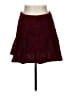 Cider 100% Polyester Solid Burgundy Formal Skirt Size L - photo 1