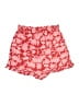 Rahi 100% Rayon Floral Red Shorts Size S - photo 2