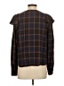 Nicole Miller Brown Long Sleeve Blouse Size S - photo 2