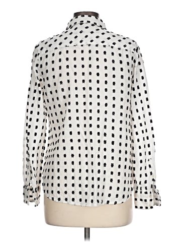 Merona Long Sleeve Blouse (view 2)