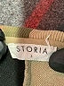 Storia Color Block Tan Sweatshirt Size S - photo 7