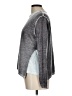 Olivaceous Metallic Gray Pullover Sweater Size L - photo 5