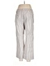 CAbi Stripes Gray Casual Pants Size 10 - photo 2