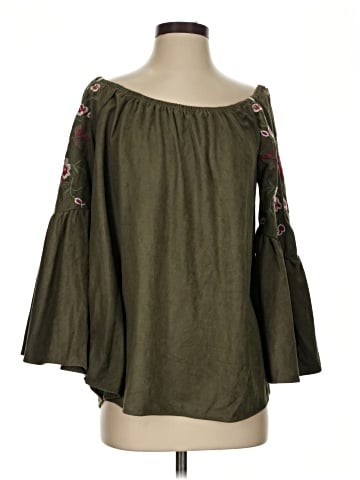 Umgee 3/4 Sleeve Blouse (view 1)