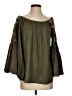 Umgee Green 3/4 Sleeve Blouse Size S - photo 1