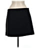 MNG Solid Black Casual Skirt Size M - photo 2