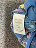 dalia 100% Polyester Blue Long Sleeve Blouse Size M - photo 8