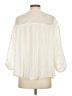 Kye Mi 100% Rayon Ivory 3/4 Sleeve Blouse Size S - photo 2