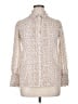Next 100% Polyester Ivory Long Sleeve Blouse Size 14 - photo 1