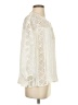 Kye Mi 100% Rayon Ivory 3/4 Sleeve Blouse Size S - photo 4