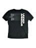 Under Armour 100% Polyester Houndstooth Black Active T-Shirt Size L (youth) - photo 1