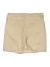 Lands' End Solid Tan Khaki Shorts Size 14 - photo 2