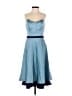 Alfred Angelo 100% Polyester Blue Cocktail Dress Size 2 - photo 1