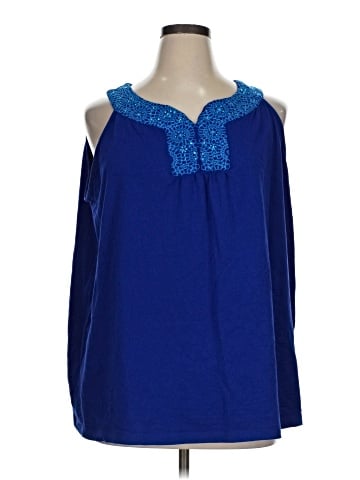 Liz & Me for Catherines Sleeveless Blouse (view 1)