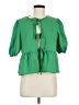 Shein 100% Polyester Green 3/4 Sleeve Blouse Size 8 - 10 - photo 1