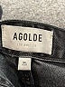 AGOLDE 100% Cotton Black Jeans Size 25 waist - photo 7