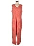 Cuddl Duds Stripes Red Jumpsuit Size XL - photo 1