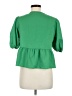 Shein 100% Polyester Green 3/4 Sleeve Blouse Size 8 - 10 - photo 2