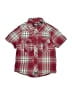 Dickies 100% Cotton Plaid Red Short Sleeve Button-Down Shirt Size 4 - photo 1