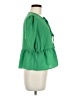 Shein 100% Polyester Green 3/4 Sleeve Blouse Size 8 - 10 - photo 4
