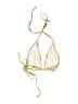 Unbranded Tweed Yellow Orange Swimsuit Top Size S (estimated) - photo 2