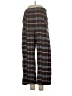 Free People Plaid Brown Casual Pants Size 4 Petite - photo 1