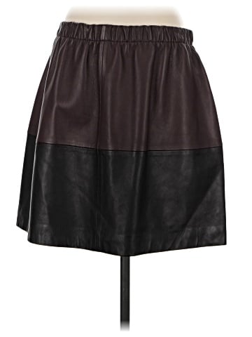 Vince. Leather Skirt (view 2)