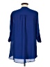 Alfani 100% Polyester Blue 3/4 Sleeve Blouse Size 6 - photo 2