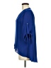 Alfani 100% Polyester Blue 3/4 Sleeve Blouse Size 6 - photo 5