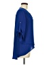 Alfani 100% Polyester Blue 3/4 Sleeve Blouse Size 6 - photo 4