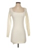 Assorted Brands 100% Polyester Ivory Casual Dress Size S - photo 1