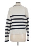 Everlane 100% Cotton Stripes White Pullover Sweater Size M - photo 2