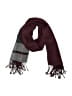 Renoma Burgundy Gray Scarf One size - photo 1