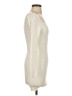 Assorted Brands 100% Polyester Ivory Casual Dress Size S - photo 4