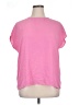 Halogen 100% Polyester Pink Short Sleeve Top Size XL - photo 1