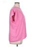 Halogen 100% Polyester Pink Short Sleeve Top Size XL - photo 4